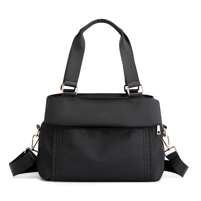 2020 New Women Bag Nylon Travel Bag Casual Women Handbags Totes Bag Quality Ladies Shoulder Bag Female Bags Business Bag Black