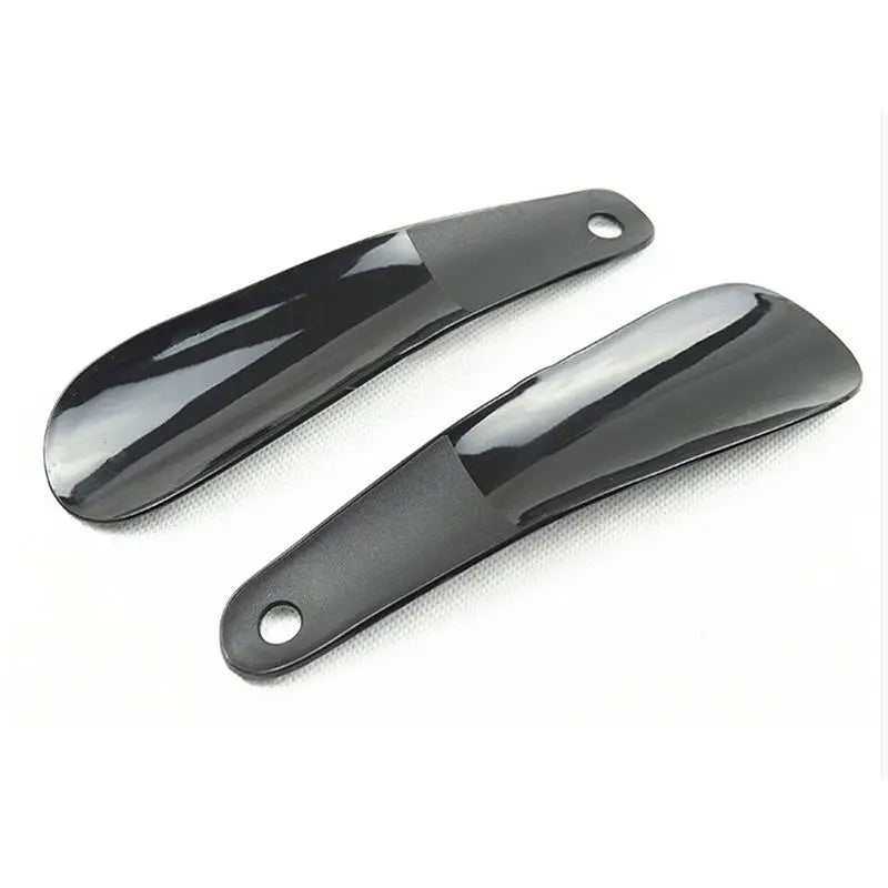 1Pcs 16Cm Shoe Horns Professional Black Plastick Shoe Horn Spoon Shape Shoehorn Shoe Lifter Flexible Sturdy Slip