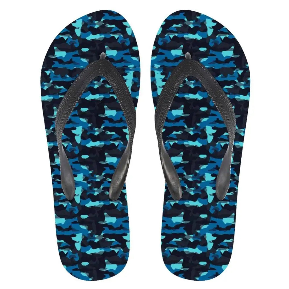 2020New Camouf Arrival Summer Men Flip Flops High Quality Beach Sandals Anti-Slip Zapatos Hombre Casual Shoes Customize Patterns