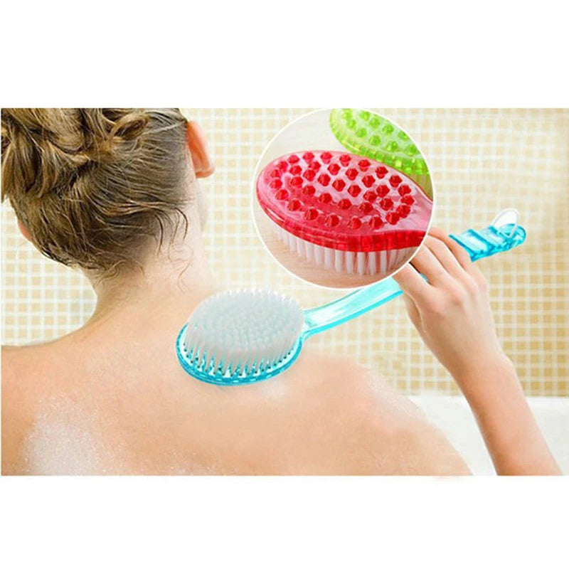 Hot Sale Bath Brush Scrub Skin Massage Health Care Shower Reach Feet Rubbing Brush Exfoliation Brushes Body For Bathroom Product