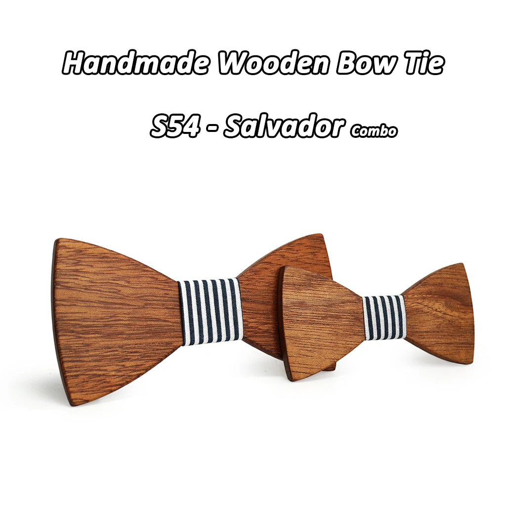 Mahoosive Wooden Bow Tie Corbata Boda Corbatas Ties For Men Kids Necktie Bowtie Gravata Casamento
