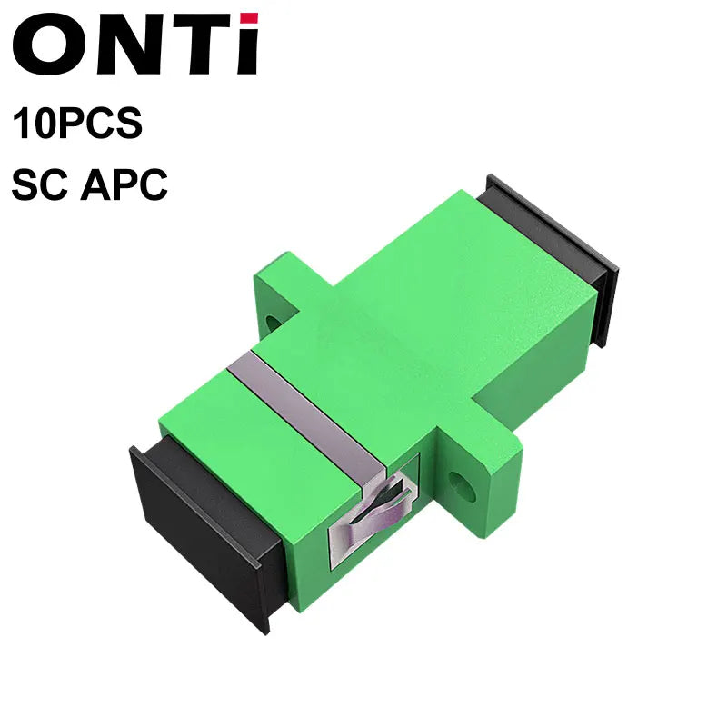 Onti 10Pcs/Lot Fiber Optic Connector Adapter Sc/Upc Sm Flange Singlemode Simplex Sc-Sc Apc Coupler Special Wholesale To Brazil