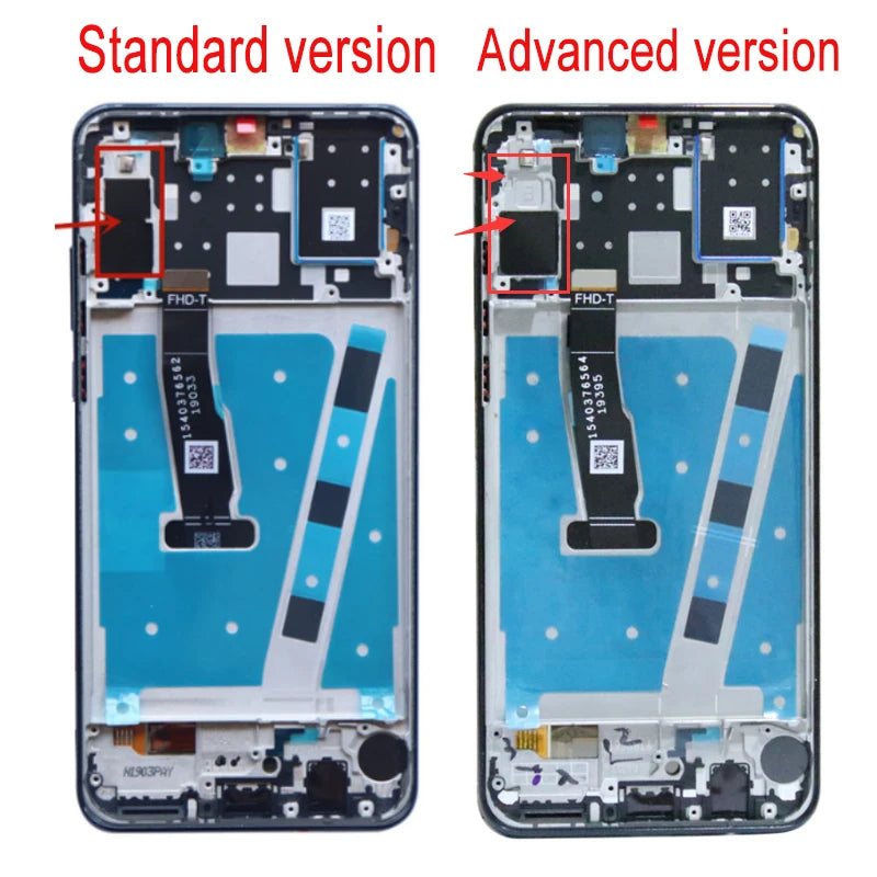 Original Tested 2312*1080 Display Replacement For Huawei P30 Lite Nova 4E Lcd Touch Screen Digitizer Assembly Mar-Lx1 Lx2 Al01