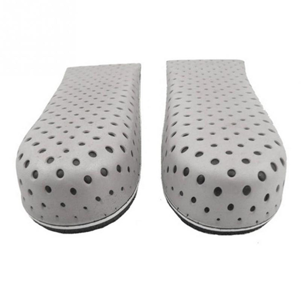 1 Pair High Quality Men Women Orthopedic Height Increase Insoles Massaging Invisible Half Silicone Foot Pad Shoe Lift Feet Care
