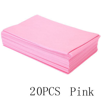 10/20 Pcs Spa Bed Sheets Disposable Massage Table Sheet Waterproof Bed Cover Non-Woven Fabric, 180 X 80 Cm