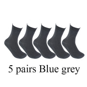 5 paia blu grigio
