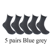 5 paires bleu gris