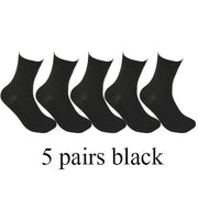 5 pairs black