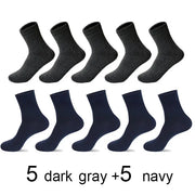 5 dark gray 5 navy