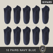 10 paires de bleu marine