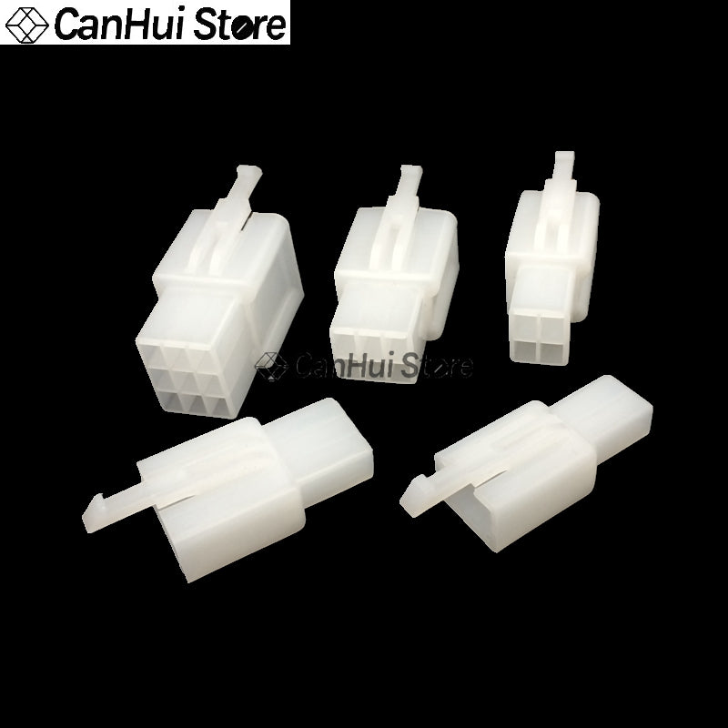 10 Set 2.8Mm Connector 2P 3P 4P 6P 9P 2Pin Electrical 2.8 Connector Kits Male Female Socket Plug For Motorcycle Motorbike Car