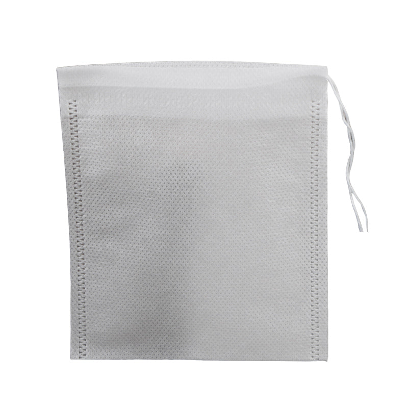 100Pcs 5X7Cm Disposable Drawstring Teabags Empty Tea Bags For Tea Bag Food Grade Non-Woven Fabric Paper Coffee Filters Teaware