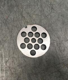 #12 Type Replaceable Meat Grinder Plate Hole 3-20Mm Meat Mincer Plate Perforated  Strainer Manganese Steel Chopper Disc