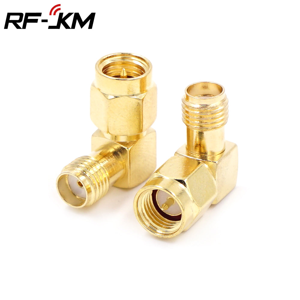 1Pcs Rp Sma Male Female  To Rp Sma Male Female Adapter Rf Coax Coupling Nut Barrel Connector Converter For Wifi 4G  Antenna