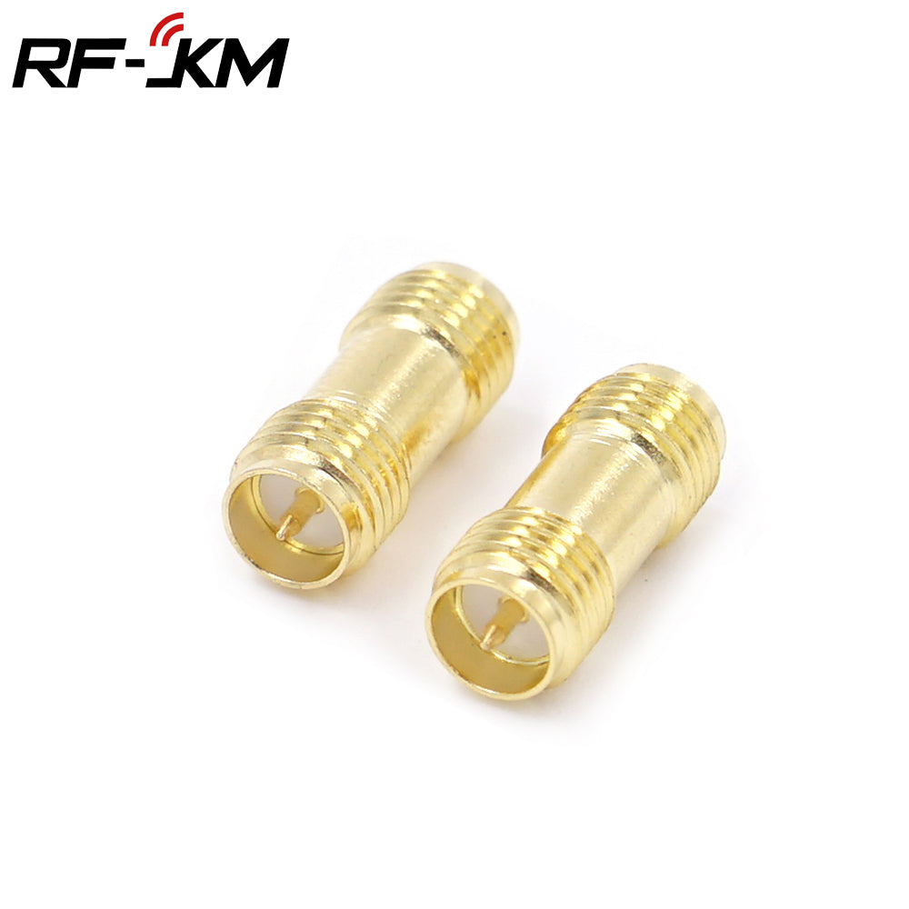 1Pcs Rp Sma Male Female  To Rp Sma Male Female Adapter Rf Coax Coupling Nut Barrel Connector Converter For Wifi 4G  Antenna