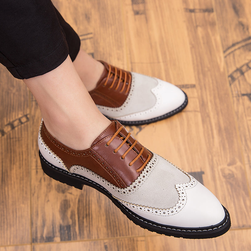 2019 Classic Business Men'S Dress Shoes Fashion Elegant Formal Wedding Shoes Men Slip On Office Oxford Shoes For Men Big Size 46