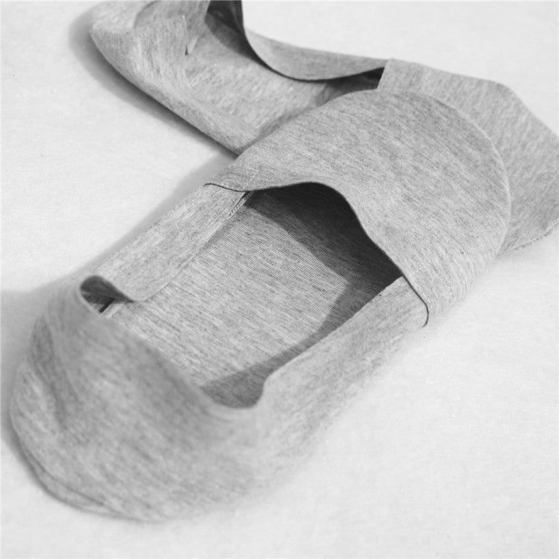 2019 High Quality Bamboo Fiber Cotton Men Socks Invisible Shallow Mouth Silicone Non-Slip Short Socks Summer Autumn Men Slippers