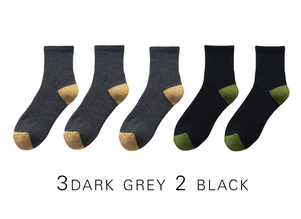 2021 New Japanese Harajuku Socks Winter Warm Men&#39;S Socks Thicke Terry Breathable High Quality Casual Business Socks Cotton Male