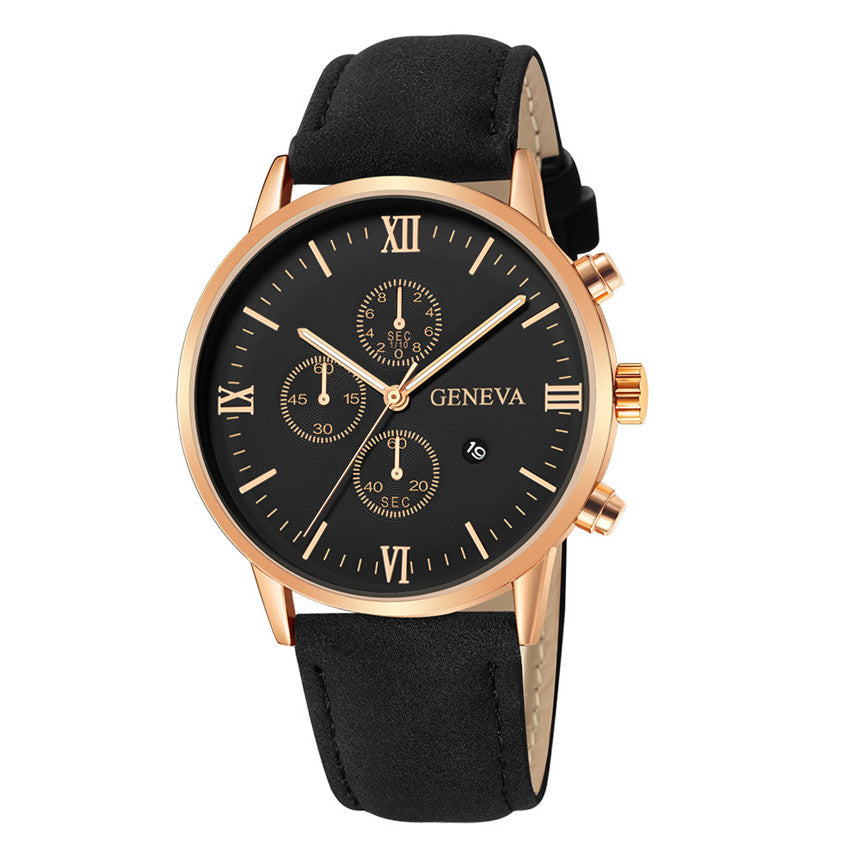 2021 Relogio Masculino Watches Men Fashion Sport Stainless Steel Case Leather Strap Watch Quartz Business Wristwatch Reloj Hombr