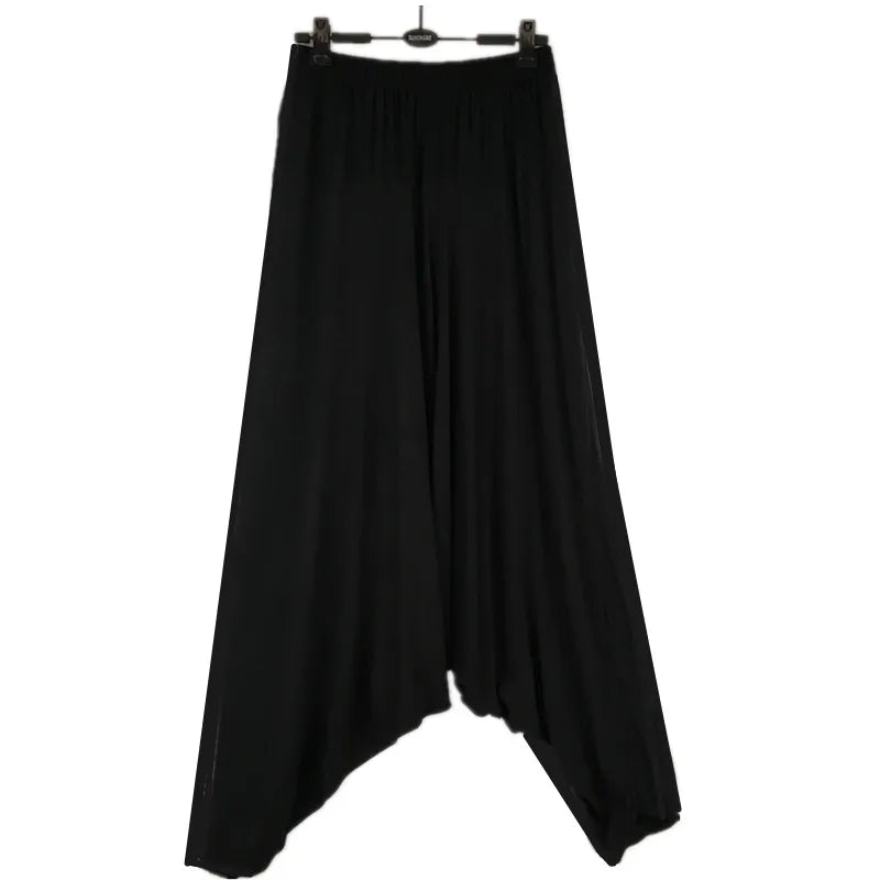 2022 Casual Harem Plants,Loose Women Casual Trousers,Wide Leg Pants,Pantskirt,  -  Woman Big Crotch Pants,Bloomers