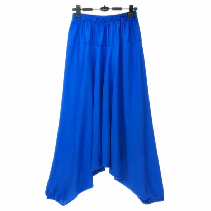 2022 Casual Harem Plants,Loose Women Casual Trousers,Wide Leg Pants,Pantskirt,  -  Woman Big Crotch Pants,Bloomers