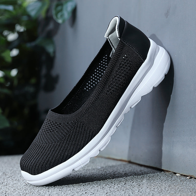 2022 New Summer Breathable Women'S Flat Shoes Woman Casual Flats Women Sneakers Mocassin Femme Espadrilles Hollow Out Feminino