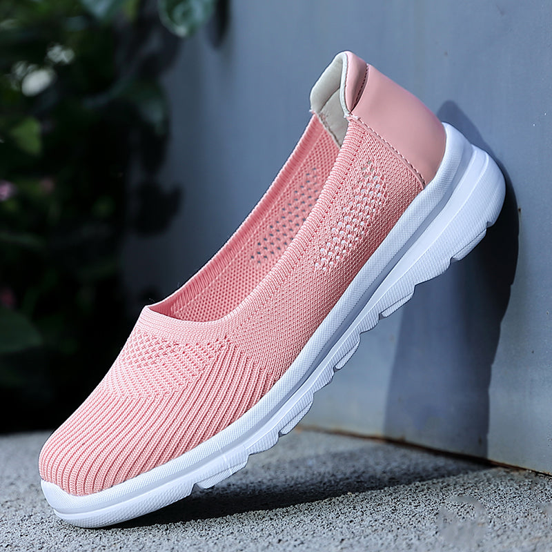 2022 New Summer Breathable Women'S Flat Shoes Woman Casual Flats Women Sneakers Mocassin Femme Espadrilles Hollow Out Feminino