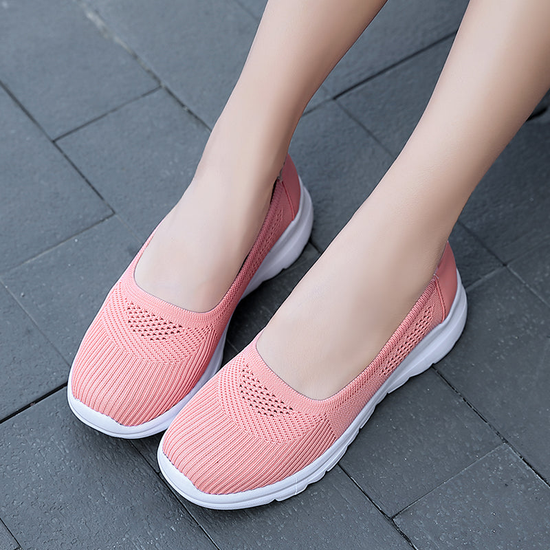 2022 New Summer Breathable Women'S Flat Shoes Woman Casual Flats Women Sneakers Mocassin Femme Espadrilles Hollow Out Feminino