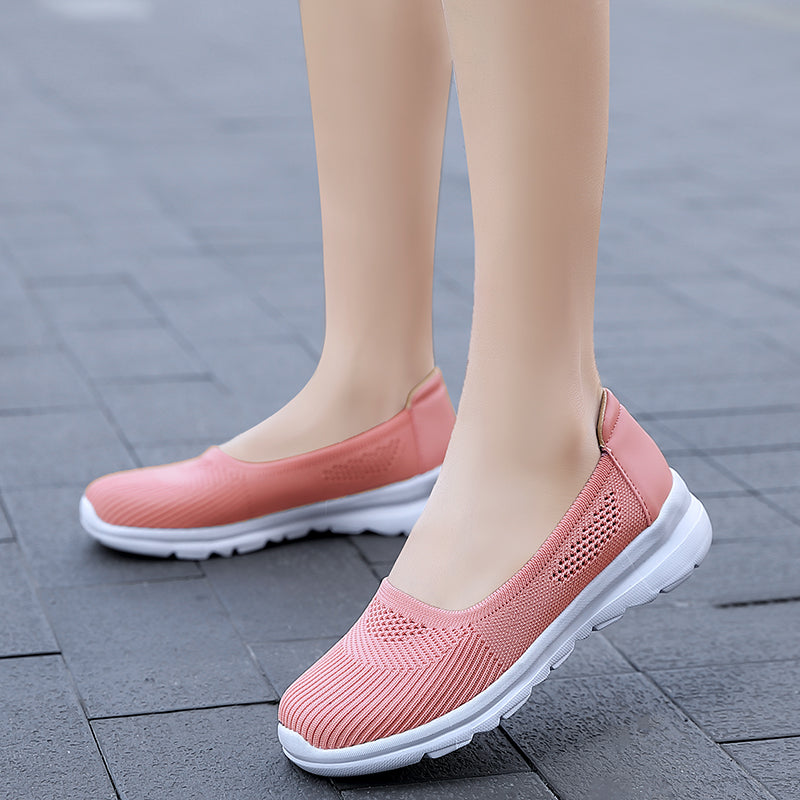 2022 New Summer Breathable Women'S Flat Shoes Woman Casual Flats Women Sneakers Mocassin Femme Espadrilles Hollow Out Feminino