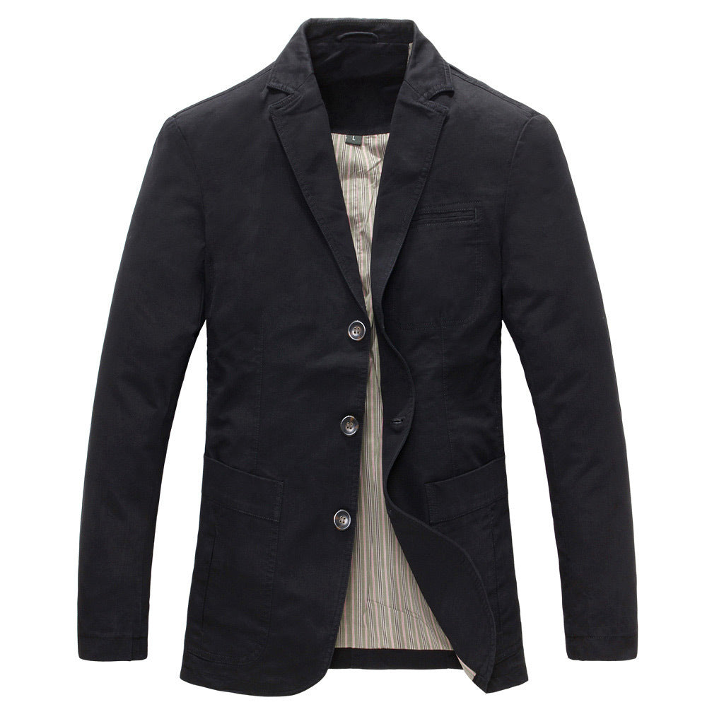 2022 Spring Men 100% Cotton Casual Blazer Men'S Brand Military Jacket Blazers Mens Suit Coat Male Blazer Masculino Jackets
