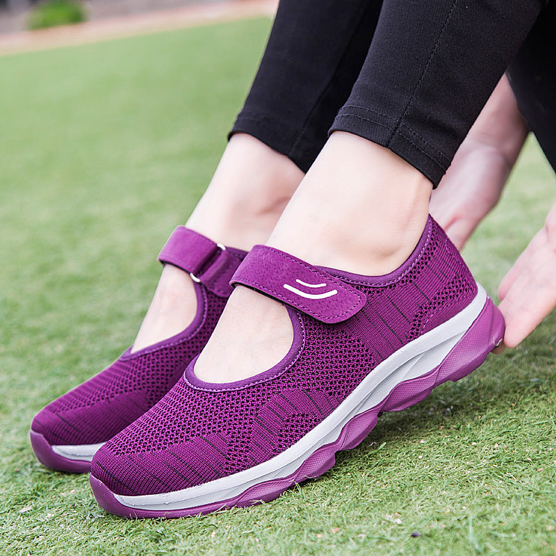 2023 Summer Fashion Women Flat Platform Shoes Woman Breathable Mesh Casual Sneakers Women Zapatos Mujer Ladies Boat Shoes