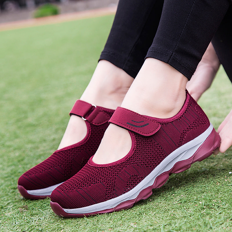 2023 Summer Fashion Women Flat Platform Shoes Woman Breathable Mesh Casual Sneakers Women Zapatos Mujer Ladies Boat Shoes