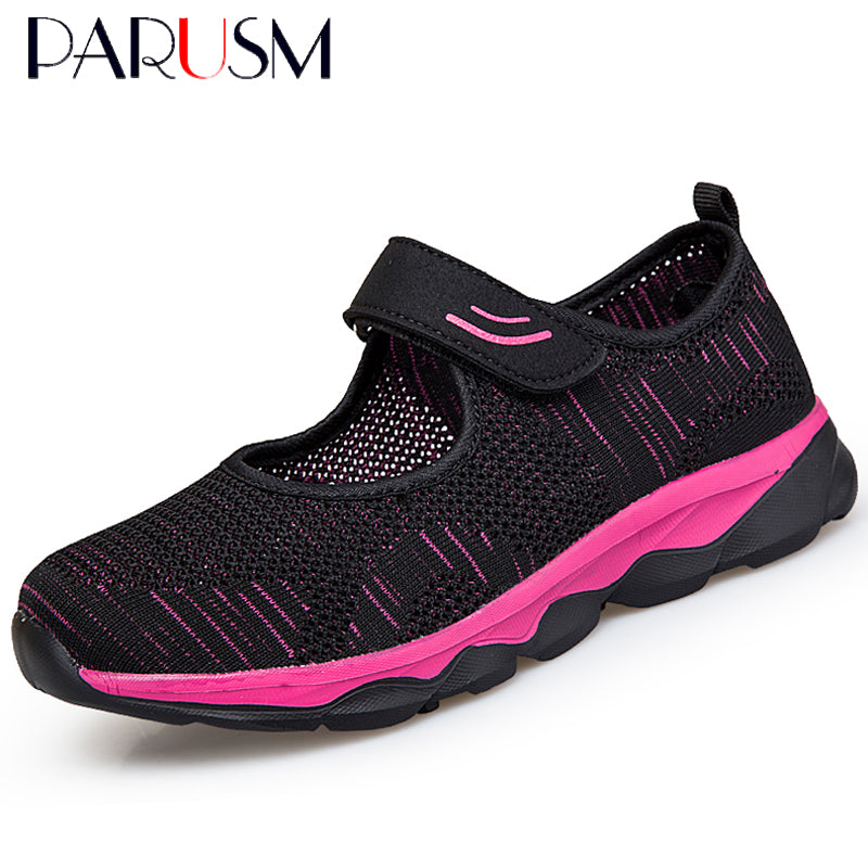 2023 Summer Fashion Women Flat Platform Shoes Woman Breathable Mesh Casual Sneakers Women Zapatos Mujer Ladies Boat Shoes