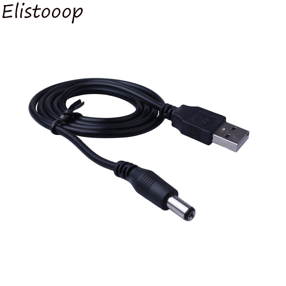 5.5*2.1Mm Usb To Dc 3.5Mm Power Cable  Dc Power Plug Usb 5V Charger Power Cable Barrel Power Cable Quick Connector For Mp3/Mp4
