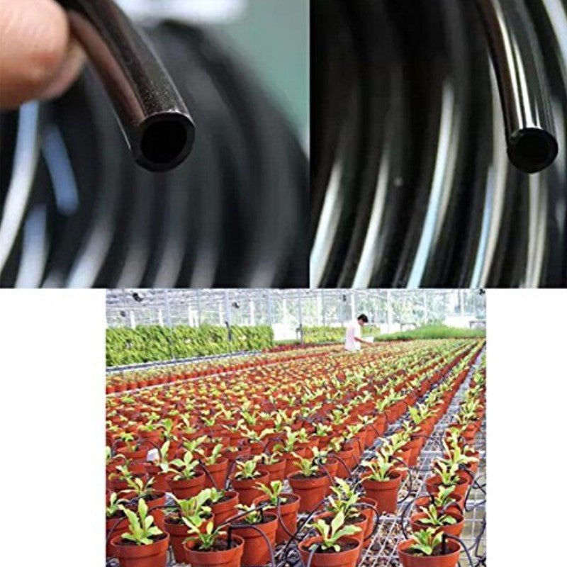 50M 4/7Mm Greenhouse Garden Irrigation Automatic Watering Pipe Fittings Accessories Automatic Accessories Drip Drip Irrigation