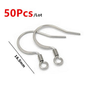 50pcs earring wire