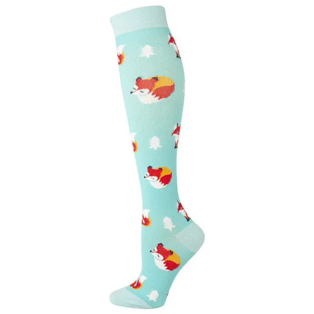 59 Styles Compression Socks For Men &Amp; Women (20-30 Mmhg) Best Stockings Running Fit Breathable Long Socks For Male Travel Sock