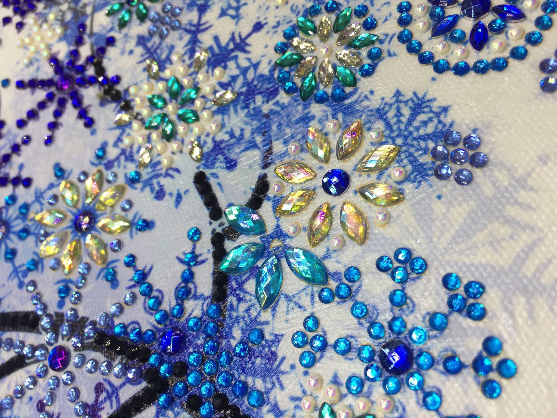 5D Diy Diamond Embroidery Four Seasons Flower Tree Special Shape Diamond Painting Rhinestone Crystal Diamond New Decoration