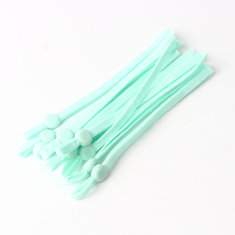 60 Pieces Of Color Mask Elastic Band Nylon Elastic Handmade Diy Sewing Accessories Adjustable Mask Ear Rope Material 11-12Cm
