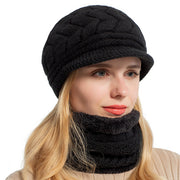 black hat scarf