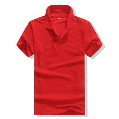 Aimenwant Men&Women Short  Sleeve Diy T-Shirt Custom Turn Down Neck Advertising Tshirt Business Company Work Shirt Sales