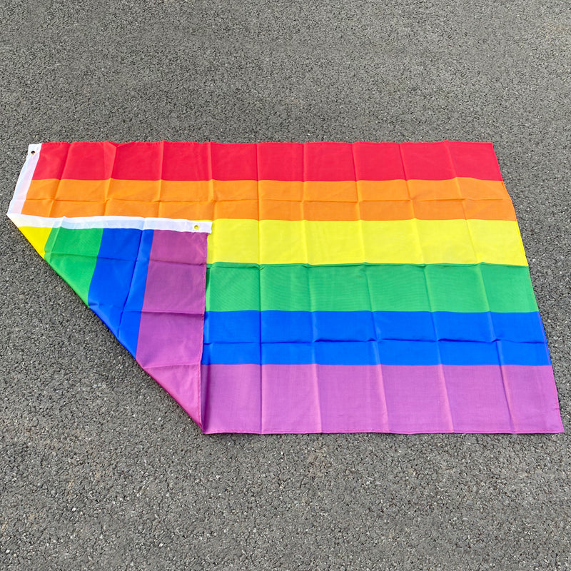 Aerlxemrbrae  Rainbow Flag 3X5 Ft Polyester Flag Gay Pride Peace Flags    Lesbian Pride Peace Pennants Flag