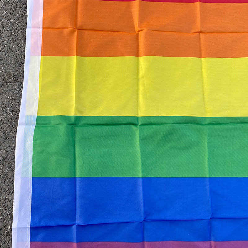 Aerlxemrbrae  Rainbow Flag 3X5 Ft Polyester Flag Gay Pride Peace Flags    Lesbian Pride Peace Pennants Flag