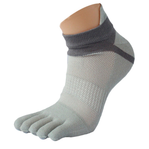 Amazing 1 Pair Summer Men Socks Mesh Five Finger Toe Socks Summer  Ankle Socks For Men