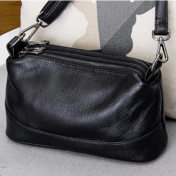 Arliwwi Genuine Leather Shoulder Bag Women&#39;S Luxury Handbags Fashion Crossbody Bags For Women Female Tote Handbag G12