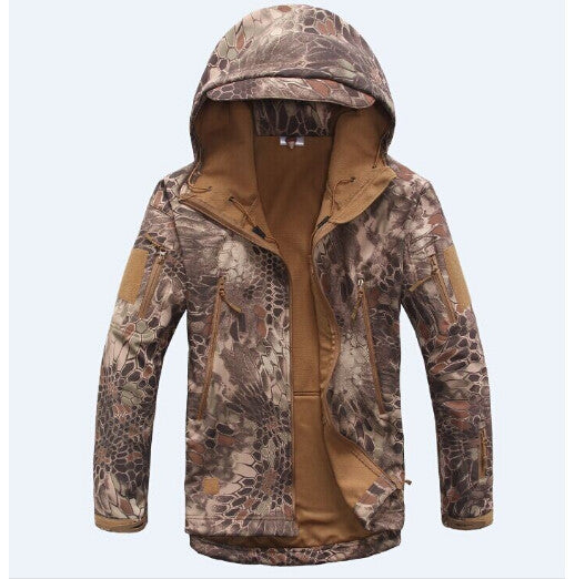 Army Camouflage Coat Military Jacket Waterproof Windbreaker Raincoat Hunt Clothes Army  Men Outerwear Tactical Jackets And Coats