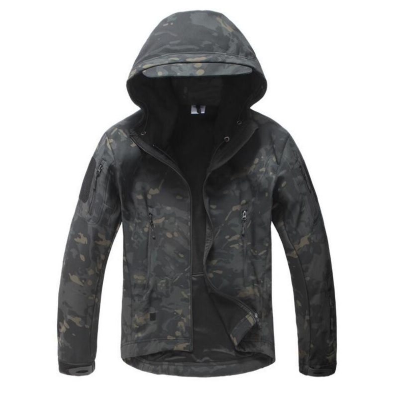 Army Camouflage Coat Military Jacket Waterproof Windbreaker Raincoat Hunt Clothes Army  Men Outerwear Tactical Jackets And Coats