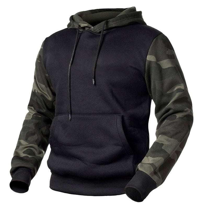 Autumn Men'S Military Camouflage Fleece Hoodies Army Tactical  Male Winter Camo Hip Hop Pullover Hoody Sweatshirt Loose Clothing