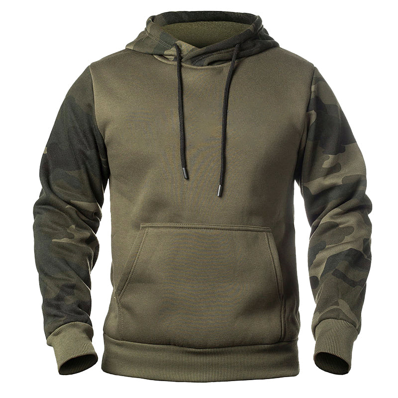 Autumn Men'S Military Camouflage Fleece Hoodies Army Tactical  Male Winter Camo Hip Hop Pullover Hoody Sweatshirt Loose Clothing