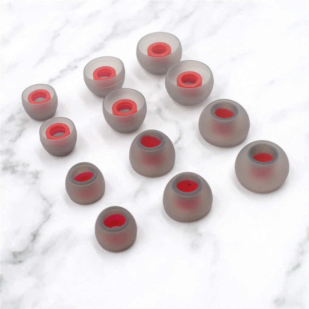 Bqeyz Ear Cushion 12Pcs S M L Earbuds Cover Earphone Replacement Silicone Eartips